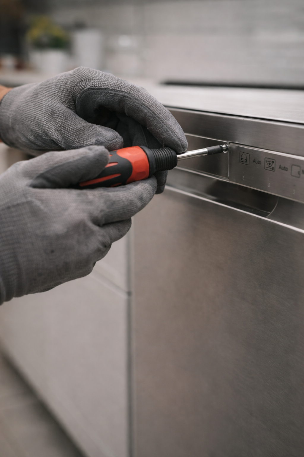 fixing dishwasher with screwdriver cloverdale appliance repair