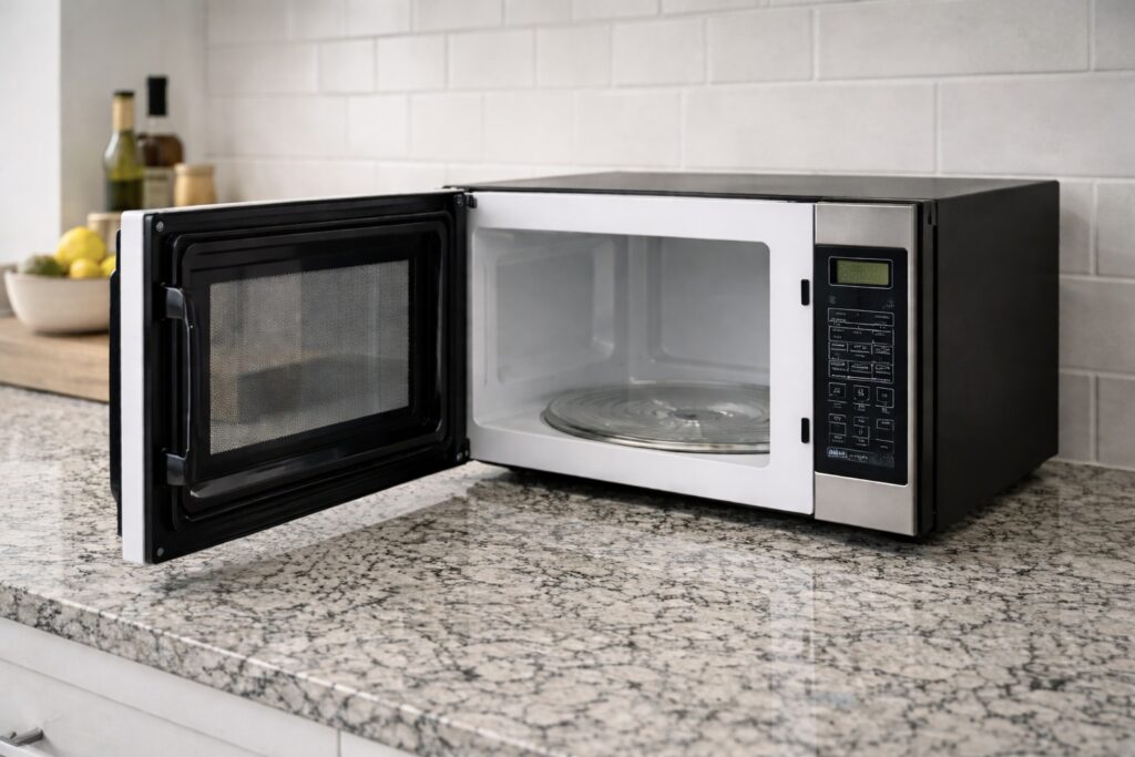 microwave on kitchen counter cloverdale appliance repair