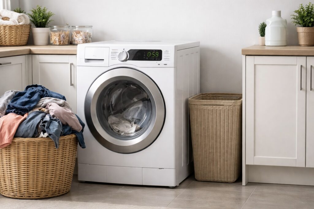 washing machine and laundry basket cloverdale appliance repair