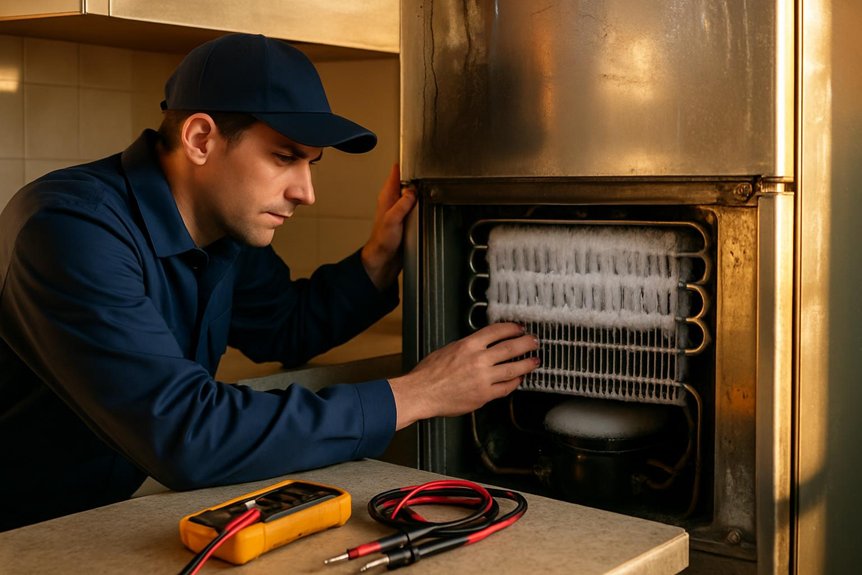 appliance-technician-repairing-fridge-with-soapy-water-bbb-appliance-repair